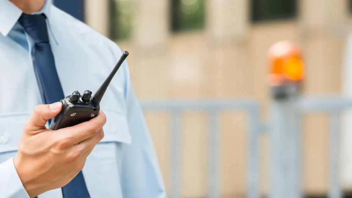 Security Guard with wireless Phone