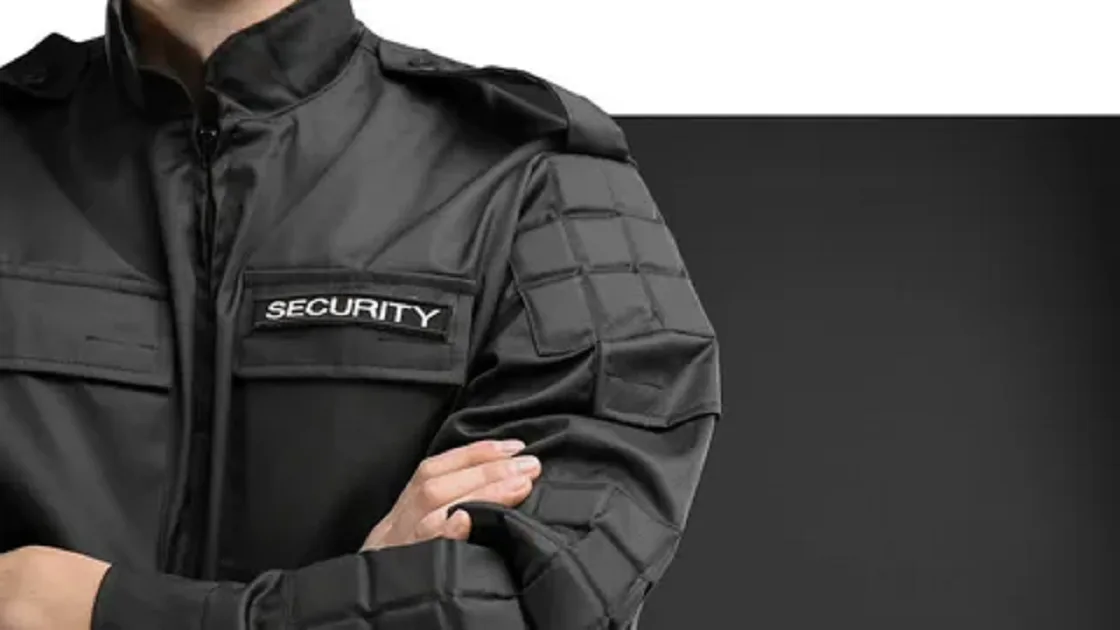 A security person